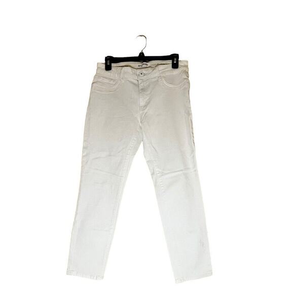 DL1961 Instasculpt Cropped Jeans, Florence, 29, White - Picture 1 of 5